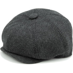 FORUHOO Baby Children's Flat Cap Tweed Boys' Flat Cap Newsboy Gatsby Cap
