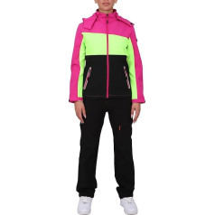 Easy Young Fashion SF1997 Children's Softshell Jacket with Hood - Lightweight Windproof Transition Jacket - Waterproof