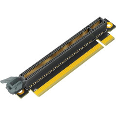LeHang PCI-e 16X 3.0 90 Degree Reverse Male to Female Riser Card for 1U Server (Installation Direction towards CPU)