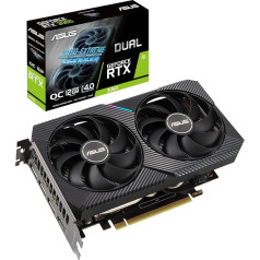 ASUS GeForce Dual RTX 3060 12 GB V2 OC Edition Gaming Graphics Card (GDDR6 Memory, PCIe 4.0, 1 x HDMI 2.1, 3 x DisplayPort 1.4a, DUAL-RTX3060-O12G-V2)