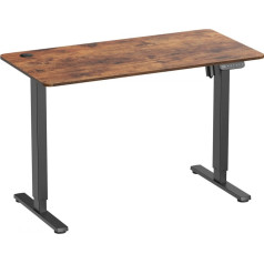 Elektriskais biroja ergo galds er-451 120x60 cm, augstuma regulēšana 77-114cm