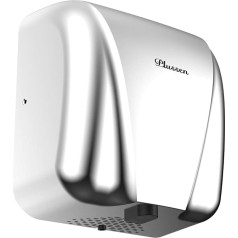 Hand Dryer for Commercial Electric Sensor Stylish Design Stainless Steel Finish Quick Drying 7-10 Seconds 1650-1800W