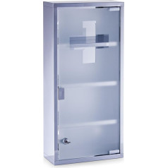 Zeller 18112 Medicine Cabinet 27 x 12 x 57 Stainless Steel