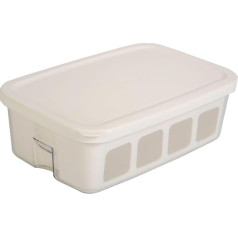 Tefal XF1010 Bowl for Joghurtbereiter Multidelice, 1 bowl made from plastic with A 1–litre capacity, 1 sieve for soft cheese, recipe book (in Spanish)