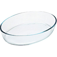 Pyroflam Glass Oval Roaster, 35x24cm
