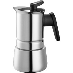 Espresso Coffee Maker 2 tazze silver