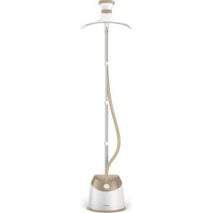 Philips GC524/60 garment steamer Upright garment steamer 1.6 L Gold, White 1600 W GC524/60, Upright garment steamer, 1.6 L, 1 min, Gold, White, Silicone, 32 g/min
