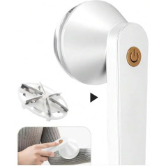 Smart-J Clean Clothes Rechargeable Lint Shaver with USB-C, Portable and Powerful Design for Removing Lint, Lint and Lint from Clothes, Sweaters and Fabrics with Brush in