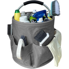 Cleaning Agent Organiser, Cleaning Supplies Storage, Foldable Cleaning Bag, Cleaning Organiser Caddy Organiser, Cleaning Utensils, Cleaning Basket, Cleaning Accessories, Household, Storage Bag for