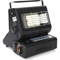 Yinleader Ceramic Gas Heater Gas Heater Outdoor Camping Camping Ceramic Burner 1.3 kW (Black)