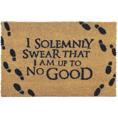 Pyramid Harry Potter Doormat Up to No Good Marauder's Map 60 x 40 cm Coconut Beige
