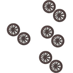 Alipis Feng Shui Wheel Accessories for Table Fountain, Simulation Wheel, Mini Fountain Wheel for Aquarium Wheels, Running Water Wheel, Micro Water Wheel, Replacement Wheels for Fountain, Table