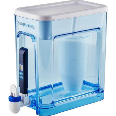 ZeroWater 5.2 L Cup Ready-Read 5-Stage Water Filter Dispenser, NSF Certified to Reduce Lead and PFOA/PFOS, Instant TDS Read Out