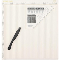 Vaessen Creative Score Easy Multi-Purpose Folding Board Inch, 12 x 12, White