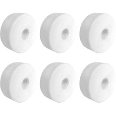 Dehumidifier Refill Tabs, Pack of 6, Universal Suitable for Devices with up to 450 g Refill Tabs or 1 Litre Collection Tray, Moisture & Condensation Absorber for Home, Office, Garage & Bathroom