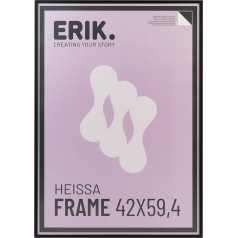 Grupo Erik Heissa Picture Frame 42 x 59 cm Aluminium Picture Frame Black Aluminium Picture Wall Decoration