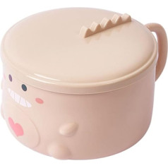 Ramen Bowl Stainless Steel Noodle Soup Grain Bowls with Handle and Lid Fruit Salad Bowls for Soup Noodle Udon Soba Salad