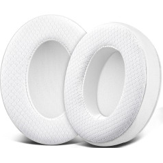 Mesh Fabric Replacement Ear Pads Replacement Pads for HyperX Cloud 1/2/3/Pro/Core/Alpha/Alpha S/Alpha Pro/Flight/Flight S/Stinger/Stinger S, CloudX Stinger/Stinger Core/Flight Headphones