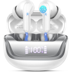 Donerton Bluetooth Headphones, In-Ear Headphones, Wireless Bluetooth 5.4 with 4 Microphones, ENC Noise Cancelling