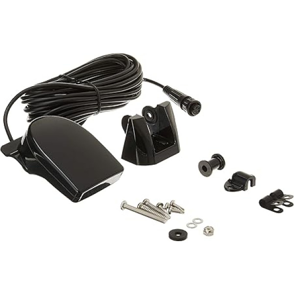 Garmin 200-kHz and 50-kHz Transom Mount Transducer Kit-15-Degree Beamwidth
