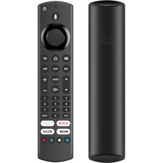 AULCMEET ALD187R-1 Sub CT-8566 Replacement Voice Remote for Grundig Vision 6 7 8 OLED Fire TV Edition 65VLX6000 43GFB6070 40GFB6070 50GUB7022 50VLX7007 50GUB7007 40