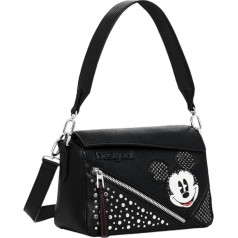 Desigual Women's Accessories PU Hand Bag, Black, black