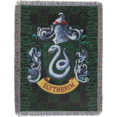 Harry Potter House Ravenclaw Travel Pillow with Applique Tapestry Throw 4' x 5' Slytherin Shield