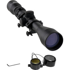 Svbony SV120 Riflescopes, 3-9 x 40 mm with 20/22 mm Mount Duplex Reticle Tactical Scope Suitable for Weaver and Picatinny Rails, Only for Sports Activities