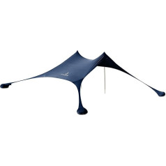 Premium Lycra Beach Tent - Beach Shelter Pop-Up Awning with Aluminium Poles and Sand Anchors 