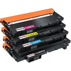 HenceBuy 117A Toner Set Replacement for HP 117A W2070A Toner Cartridge Compatible with HP Color Laser MFP 179fwg 179fnw 178nw 178nwg 178 179 150nw 150a 150 W2071A W2072A W2073A (Black Cyan Yellow