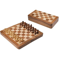 Philos 2743 - Chess Cassette, Travel, Field 25 mm, Magnetic
