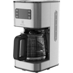 Electrolux E5CM1-6ST Create Filter Coffee Machine with 5 Timers, Aroma Selection, Automatic Shut-Off, Cleaning Filter, 1000 W, Stainless Steel