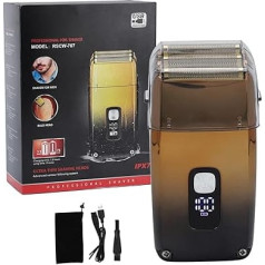 Triple Blade Foil Shaver, Electric Shaver, Multifunctional High Speed Powerful Motor, Wireless Electric Shaver for Men, Near Bald Head Hairdressing Razor, Waterproof