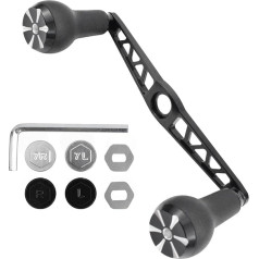 Angelrollengriff, Ersatzteil, Aluminiumlegierung, Angelrolle, Baitcast-Rolle, Griff