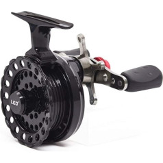Fly Reel, Reel Fly Reels 4 + 1BB 2.6: 1 65 Fly Fishing Reel Wheel with High Foot Fishing Reels Fishing Reel Wheels
