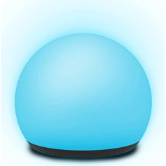 MONSTER Products Illuminessence Smart Orb Portable Indoor and Outdoor Lamp, Ball LED Lamp, Dimmable Lights, Voice Controlled Lamp MLB71036WW Multicoloured