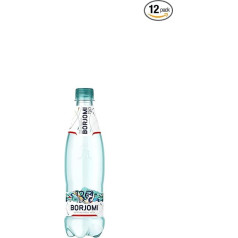 Mineral Soda Water Mineral Water Borjomi in Plastic Bottle 0.5 L [Pack of 12]