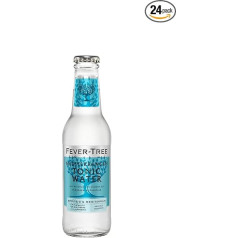 FEVER-TREE Mediterranean Tonic Water with Natural Aromas such as Floral Botanicals 24 x 200 ml