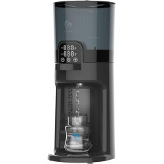 Bellababy Bottle Maker for Babies, Instant Warmer, Baby Bottle Warmer, Water Dispenser for Immediate Production of Formula Bottles, Removable Container, 24/7 Warm, Black