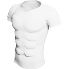 Fake Muscle Suit for Men, Comfortable Padded Muscle Shirt for Cosplay, Halloween