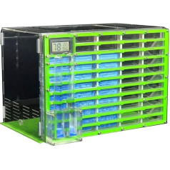Ant Farm Ant Nest Ant Farm Professional Large Ant Farm Made of Acrylic with Feeding Area Large Ant House Ant Nest Villa 11 Layers Ant House (Green)
