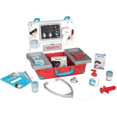 Smoby Toys - Children's Doctor's Case (Large) - Toy Doctor Case with Equipment - Large Emergency Doctor's Case for Children from 3 Years