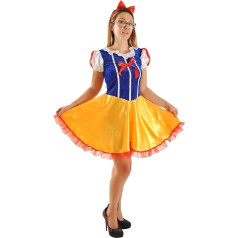 Ciao Snow White Costume Fancy Dress Women Girls Adults (One Size)
