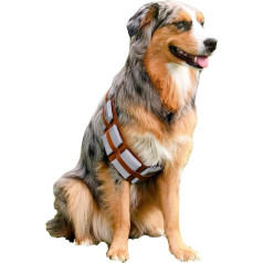 ComfyCamper Furry Star Warrior Utility Dog Costume with Belt Medium