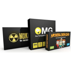 Party Bundle with 3 Party Games: OMG, Child and Nucular