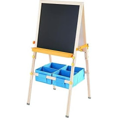 Teamson TK-FB028G Children's Wooden Easels - Little Artists Vangogh Green