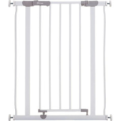 Dreambaby® Ava Slimline Extra Narrow Door & Stair Gate 61-68cm Pressure Installation Suitable for Doors, Hallways and Stairs (Colour: White)
