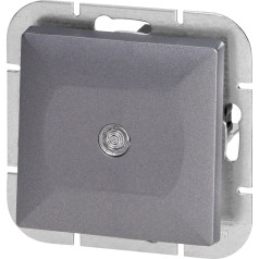 Gredzenveida poga p/t ar apgaismojumu Pērle, WP-6/7P/S, antracīts