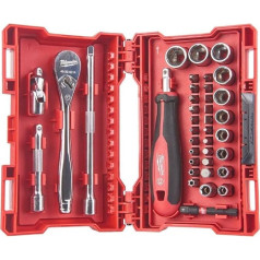 Milawaukee Ratchet Socket and Bit Set 1/4