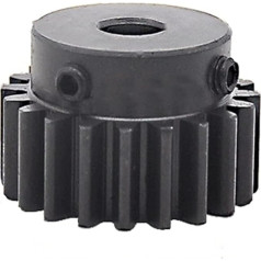 Gear Angle 1 Piece Blackening Spur Gear Sprocket 1.5 Module 20T 22T 24 Teeth Spur Gear 1.5M 20 Teeth Gear 6 mm 10 mm 14 mm 20 mm Bore 15 mm Width Drive Shaft ( Color : 8 mm Bore , Size : 22 Teeth )